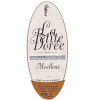 �tiquette de La Petite Dor�e - Moelleux