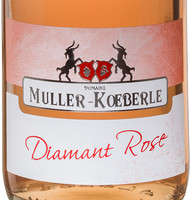 �tiquette de Muller Koeberl� - Diamant rose