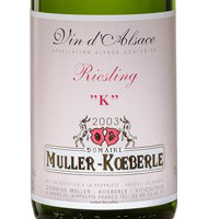 �tiquette de Muller Koeberl� - K