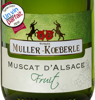 �tiquette de Muller Koeberl� - Muscat d