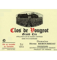 �tiquette de Domaine Henri Rebourseau - Clos de Vougeot 
