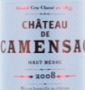 �tiquette de Ch�teau de Camensac 