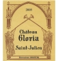 �tiquette de Ch�teau Gloria 