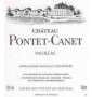 �tiquette de Ch�teau Pontet-Canet 